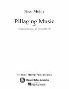 Cover icon of Pillaging Music (Marimba) sheet music for percussions by Nico Muhly, classical score, intermediate skill level