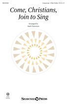 Cover icon of Come, Christians, Join To Sing (arr. Mark Patterson) sheet music for choir (Unison) , Mark Patterson and Christian Henry Bateman, intermediate skill level