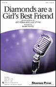Cover icon of Diamonds Are A Girl's Best Friend (arr. Mark Hayes) sheet music for choir (SATB: soprano, alto, tenor, bass) by Marilyn Monroe, Mark Hayes, Jule Styne and Leo Robin, intermediate skill level