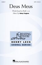 Cover icon of Deus Meus sheet music for choir (SATB: soprano, alto, tenor, bass) by Daisy Fragoso and Ruth 1:16, intermediate skill level