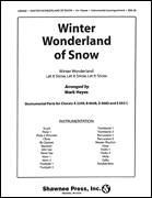 Cover icon of Winter Wonderland of Snow (COMPLETE) sheet music for orchestra/band by Mark Hayes, intermediate skill level