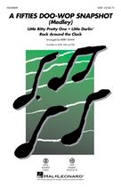 Cover icon of A Fifties Doo-Wop Snapshot (Medley) sheet music for choir (SAB: soprano, alto, bass) by Kirby Shaw, intermediate skill level