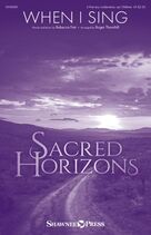 Cover icon of When I Sing (arr. Roger Thornhill) sheet music for choir (2-Part) by Rebecca Fair and Roger Thornhill, intermediate duet