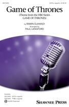 Cover icon of Game Of Thrones (arr. Paul Langford) sheet music for choir (SATB: soprano, alto, tenor, bass) by Ramin Djawadi and Paul Langford, intermediate skill level