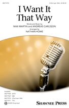 Cover icon of I Want It That Way (arr. Nathan Howe) sheet music for choir (2-Part) by Backstreet Boys, Nathan Howe, Andreas Carlsson and Max Martin, intermediate duet