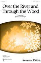 Cover icon of Over The River And Through The Wood (arr. Emily Crocker) sheet music for choir (2-Part) by Traditional Melody, Emily Crocker and Lydia Maria Child, intermediate duet