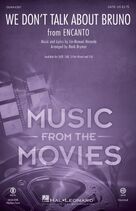Cover icon of We Don't Talk About Bruno (from Encanto) (arr. Mark Brymer) sheet music for choir (SATB: soprano, alto, tenor, bass) by Lin-Manuel Miranda, Mark Brymer and Carolina Gaitan, Mauro Castillo, Adassa, Rhenzy, intermediate skill level
