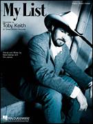 Cover icon of My List sheet music for voice, piano or guitar by Toby Keith, Rand Bishop and Tim James, intermediate skill level