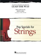 Cover icon of Lead The Way (arr. Larry Moore) sheet music for orchestra (violin 1) by Jhene Aiko and Larry Moore, intermediate skill level