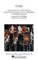 Cover icon of Toxic (arr. Tom Wallace) (COMPLETE) sheet music for marching band by Britney Spears, Cathy Dennis, Christian Karlsson, Henrik Jonback, Pontus Winnberg, Tom Wallace and Tony McCutchen, intermediate skill level