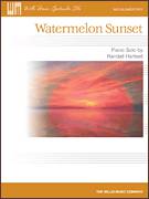 Cover icon of Watermelon Sunset sheet music for piano solo (elementary) by Randall Hartsell, beginner piano (elementary)