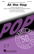 Cover icon of At The Hop (complete set of parts) sheet music for orchestra/band by Ed Lojeski, Arthur Singer, David White, John Madara and Danny & The Juniors, intermediate skill level