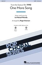Cover icon of One More Song (from Vivo) (arr. Roger Emerson) sheet music for choir (SATB: soprano, alto, tenor, bass) by Lin-Manuel Miranda and Roger Emerson, intermediate skill level