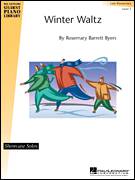 Cover icon of Winter Waltz sheet music for piano solo (elementary) by Rosemary Barrett Byers and Miscellaneous, beginner piano (elementary)