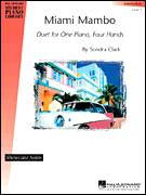 Cover icon of Miami Mambo sheet music for piano four hands by Sondra Clark, intermediate skill level