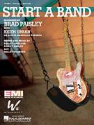Cover icon of Start A Band sheet music for voice, piano or guitar by Brad Paisley, Brad Paisley featuring Keith Urban, Keith Urban, Ashley Gorley, Dallas Davidson and Kelley Lovelace, intermediate skill level