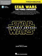 Cover icon of Rey's Theme (from Star Wars: The Force Awakens) sheet music for trombone solo by John Williams, intermediate skill level