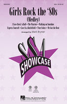 Cover icon of Girls Rock the '80s (Medley) (complete set of parts) sheet music for orchestra/band by Mark Brymer, intermediate skill level