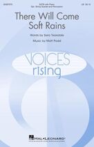 Cover icon of There Will Come Soft Rains (COMPLETE) sheet music for orchestra/band by Sara Teasdale, Matt Podd and Sara Teasdale and Matt Podd, intermediate skill level