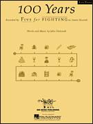 Cover icon of 100 Years, (easy) sheet music for piano solo by Five For Fighting and John Ondrasik, easy skill level