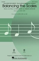 Cover icon of Balancing The Scales (from The Unofficial Bridgerton Musical) (arr. Mac Huff) sheet music for choir (SAB: soprano, alto, bass) by Barlow & Bear, Mac Huff, Abigail Barlow and Emily Bear, intermediate skill level