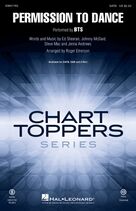 Cover icon of Permission To Dance (arr. Roger Emerson) (complete set of parts) sheet music for orchestra/band by Roger Emerson, BTS, Ed Sheeran, Jenna Andrews, Johnny McDaid and Steve Mac, intermediate skill level