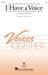 I Have A Voice sheet music download