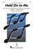 Hold On To Me sheet music download