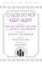O God Do Not Keep Silent sheet music download