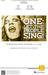 One: Let the People Sing sheet music download