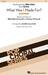 What Was I Made For? sheet music download