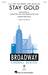 Stay Gold sheet music download