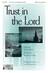 Trust In The Lord sheet music download