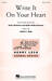 Write It On Your Heart sheet music download