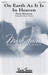 On Earth As It Is In Heaven sheet music download