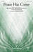 Peace Has Come sheet music download