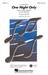 One Night Only sheet music download