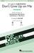 Don't Give Up On Me sheet music download
