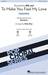 To Make You Feel My Love sheet music download