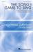 The Song I Came To Sing sheet music download
