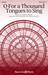O For A Thousand Tongues To Sing sheet music download