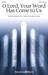 O Lord Your Word Has Come To Us sheet music download