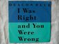 I Was Right And You Were Wrong sheet music download