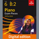 Cover icon of Vals poetico (Grade 6, list B2, from the ABRSM Piano Syllabus 2023 and 2024) sheet music for piano solo by Enrique Granados, classical score, intermediate skill level