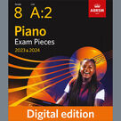 Cover icon of Allegro (Grade 8, list A2, from the ABRSM Piano Syllabus 2023 and 2024) sheet music for piano solo by Wolfgang Amadeus Mozart, classical score, intermediate skill level