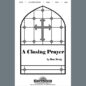 A Closing Prayer sheet music download