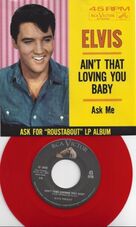 Cover icon of Ain't That Loving You, Baby sheet music for guitar (chords) by Elvis Presley, Clyde Otis and Ivory Joe Hunter, intermediate skill level