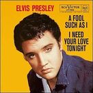 Cover icon of (Now And Then There's) A Fool Such As I sheet music for piano solo (chords, lyrics, melody) by Elvis Presley and Bill Trader, intermediate piano (chords, lyrics, melody)
