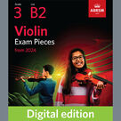 Cover icon of Ashokan Farewell (Grade 3, B2, from the ABRSM Violin Syllabus from 2024) sheet music for violin solo by Jay Ungar and David Blackwell, classical score, intermediate skill level