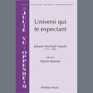 Cover icon of Universi Qui Te Expectant sheet music for choir (SATB: soprano, alto, tenor, bass) by Johann Michael Hayden and Martin Banner, classical score, intermediate skill level